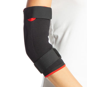 side view of armoline tennis elbow strap