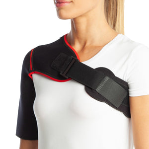 shoulder support for pain relief side view