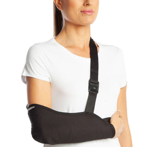 arm shoulder support for women side view shoot
