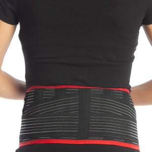 pregnancy support belt back view