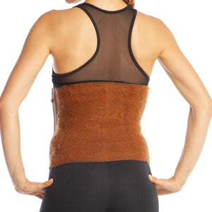 belly warmer back view