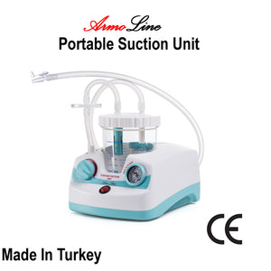 Portable Suction Unit Machine - 15L / min Flow Rate